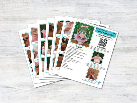 Stuffed Bubble (Bobo) Tutorial and Plans | Digital Balloon Recipe