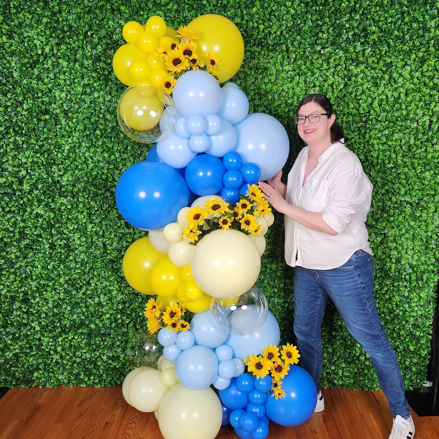 Freestanding Organic Balloon Column Tutorial and Plans | Digital Balloon Recipe