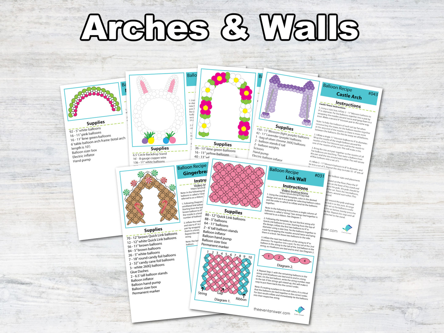 Balloon Plans - Pro Bundle - Digital Balloon Recipes