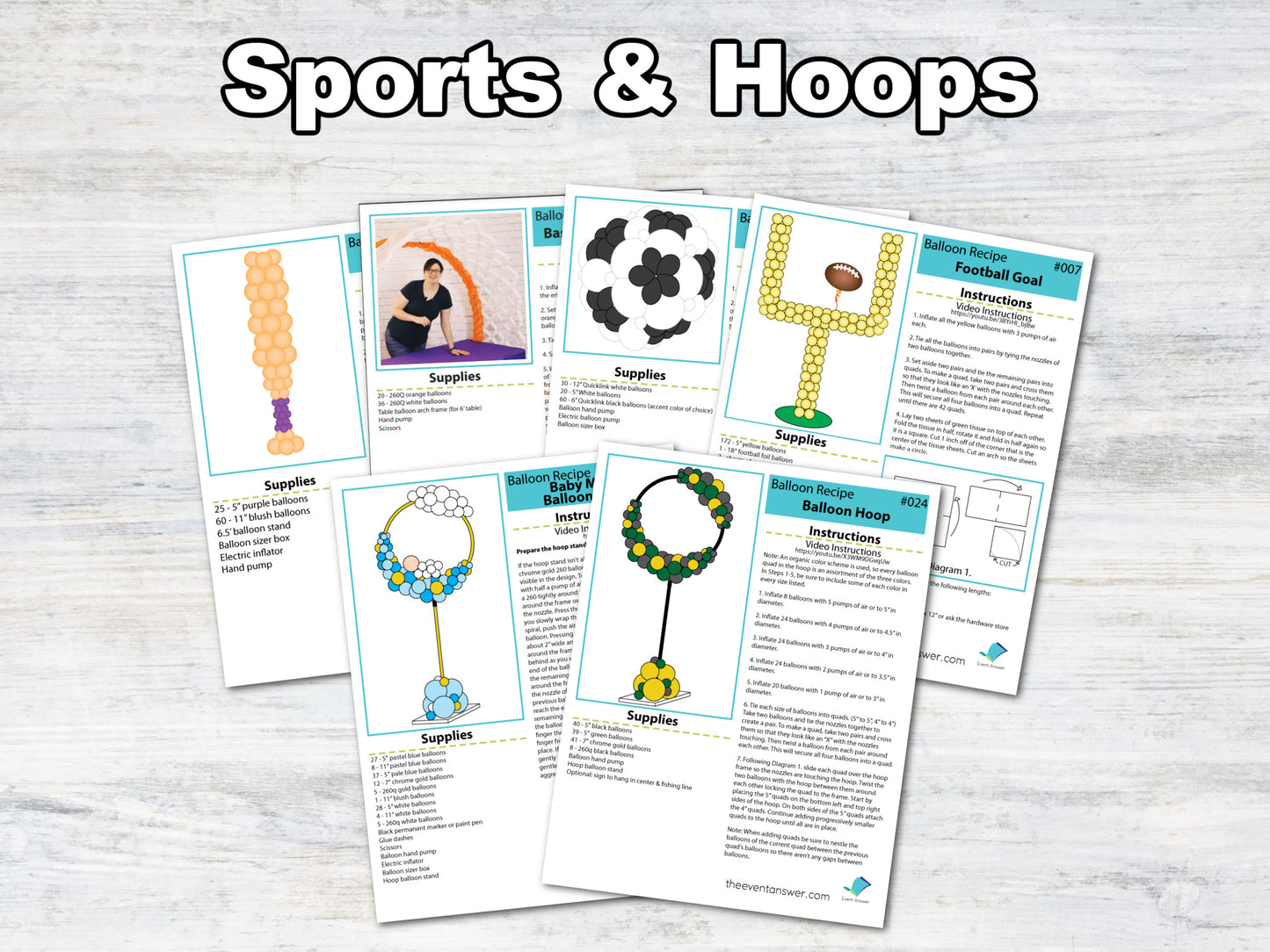 Balloon Plans - Pro Bundle - Digital Balloon Recipes