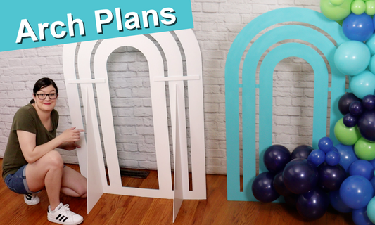 Chiara Arch Backdrop Tutorial and Plans | Digital Plans