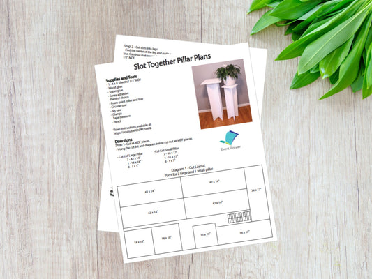 Slot Together Pillar Plans