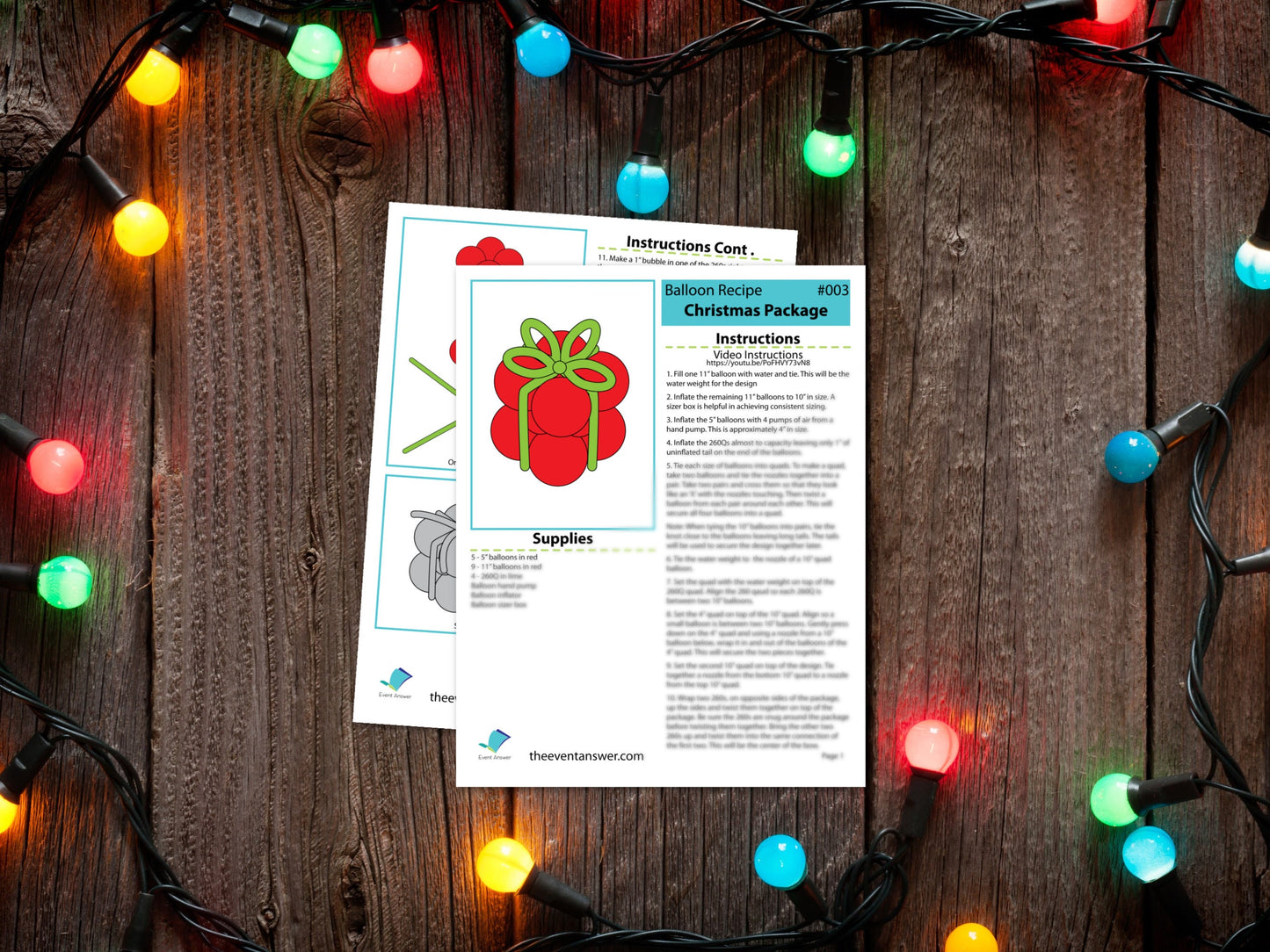 Balloon Present Tutorial and Plans | Digital Balloon Recipe