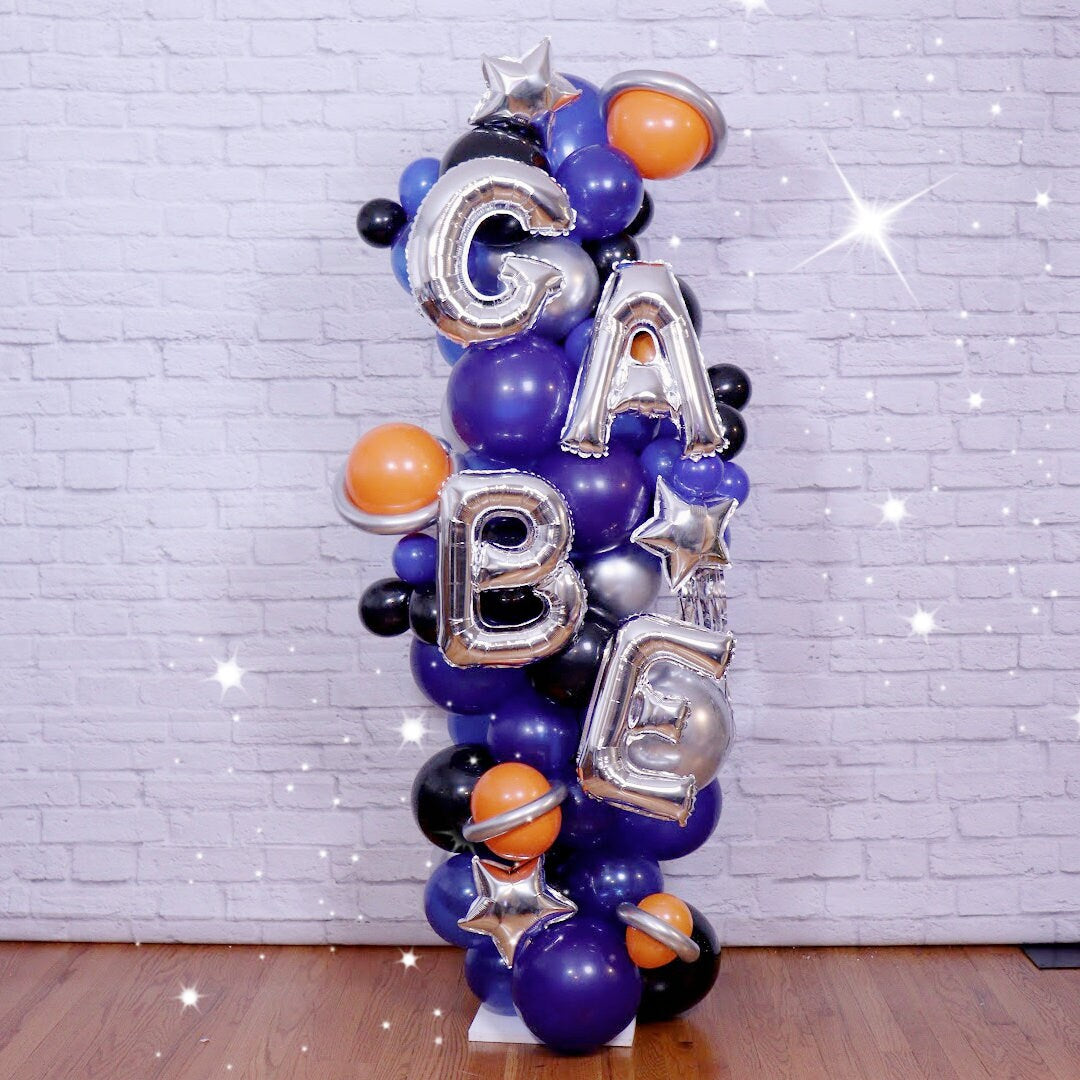 Space Balloon Column Tutorial and Plans | Digital Balloon Recipe