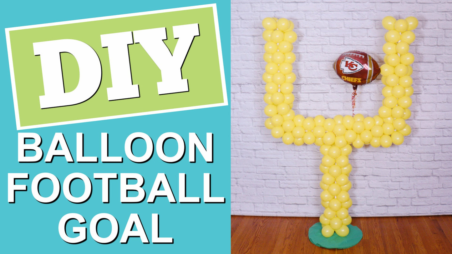 Balloon Football Goal Tutorial and Plans | Digital Balloon Recipe