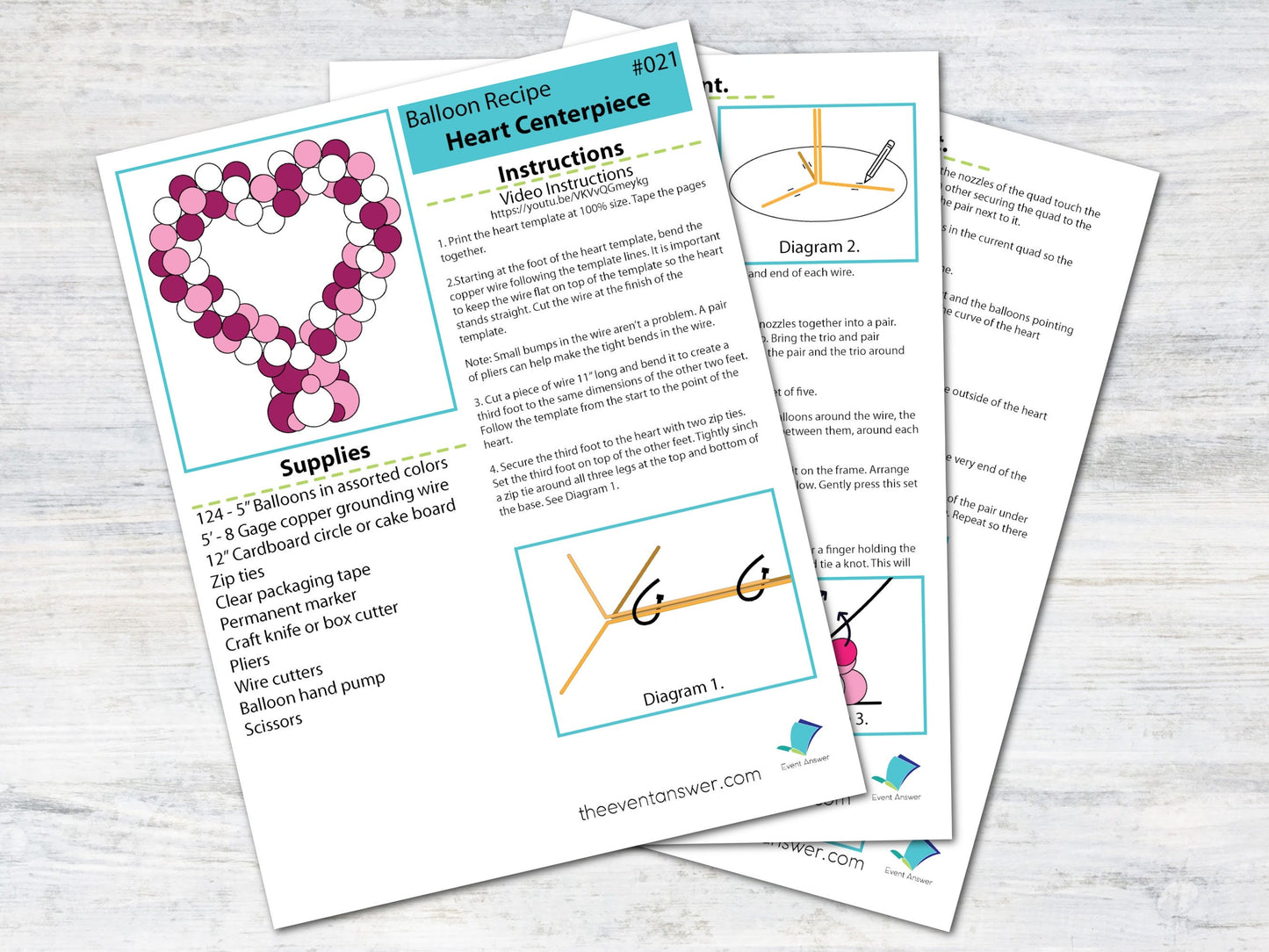 Balloon Heart Frame Tutorial and Plans | Digital Balloon Recipe