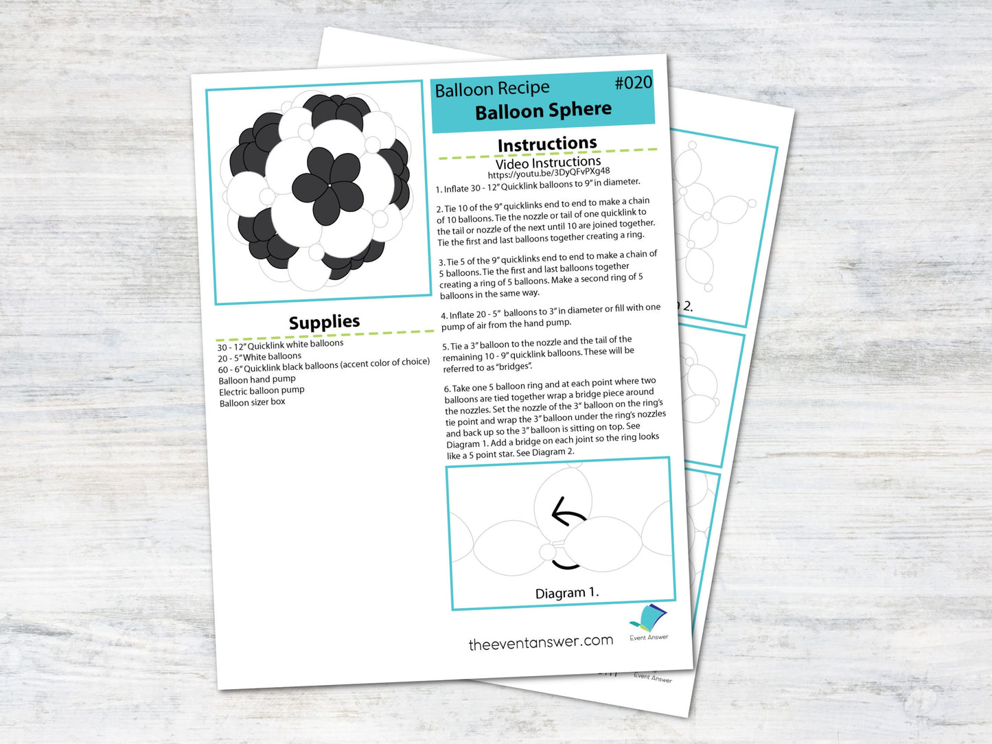 Balloon Sphere Tutorial and Plans | Digital Balloon Recipe