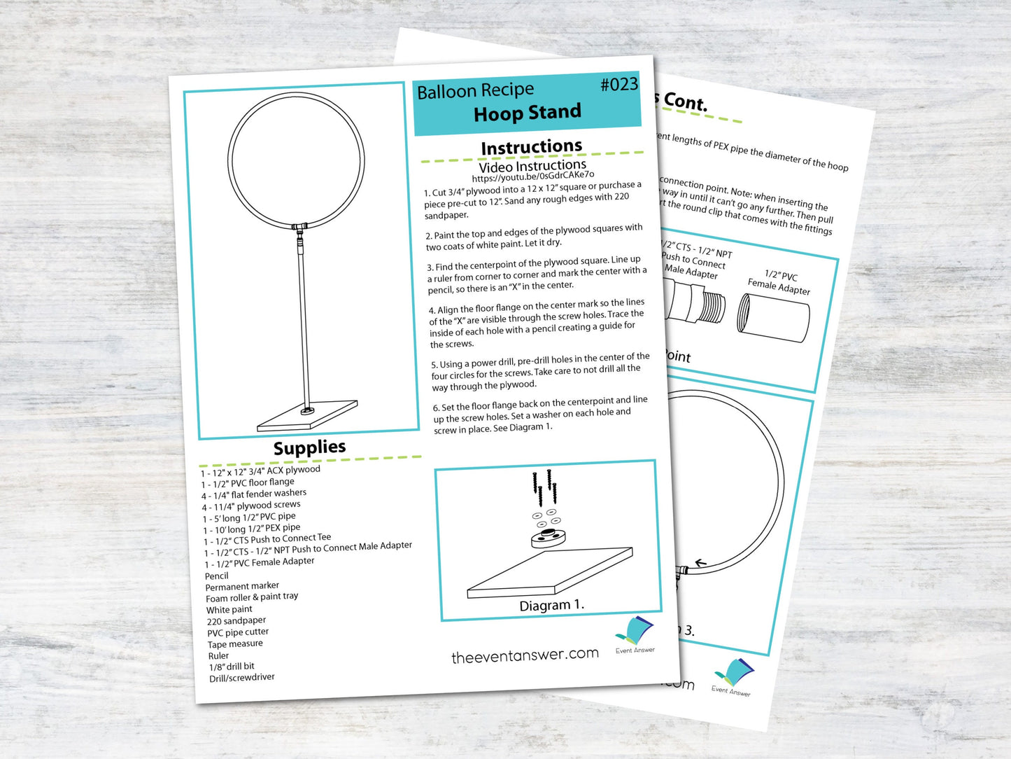 Circle Balloon Arch Frame Tutorial and Plans | Digital Balloon Recipe