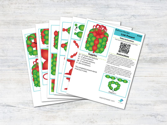 Link Balloon Present Tutorial and Plans | Digital Balloon Recipe