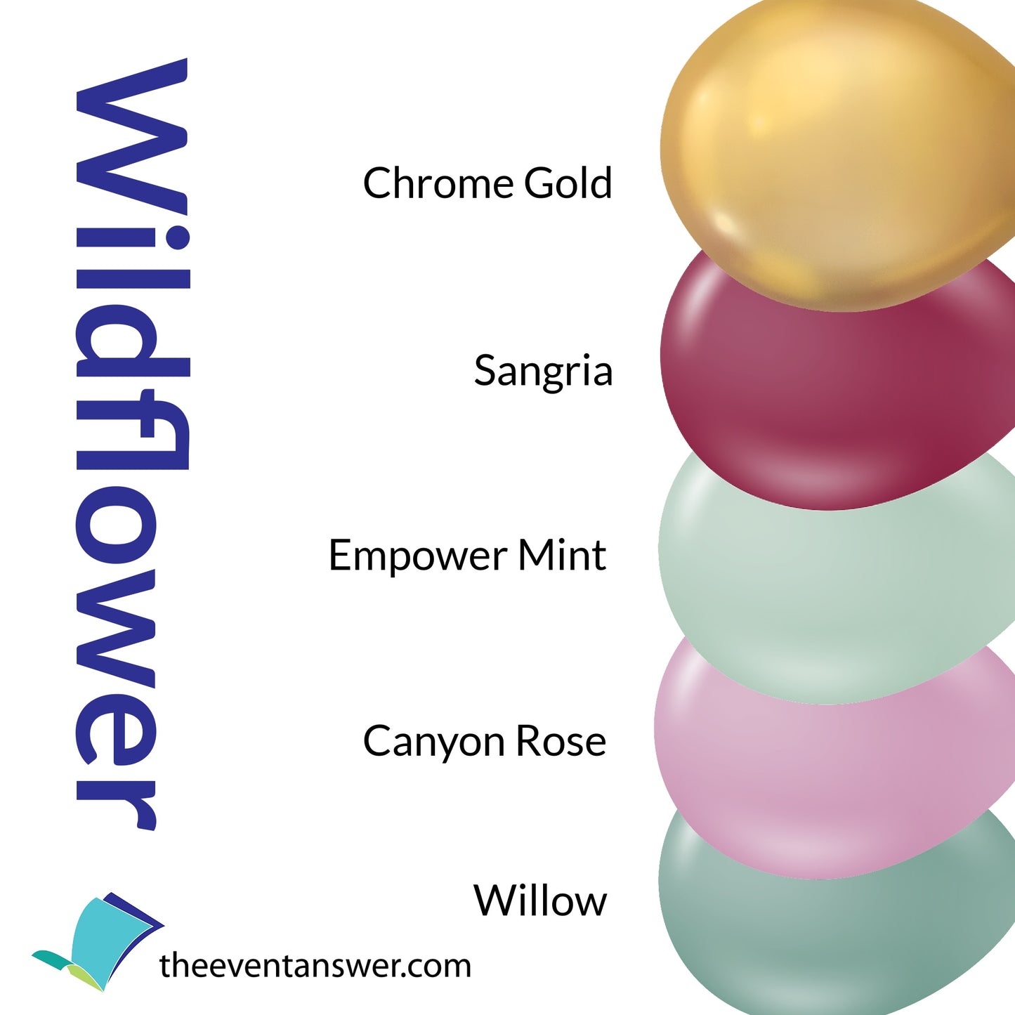 Organic Balloon Garland Kit - Wildflower
