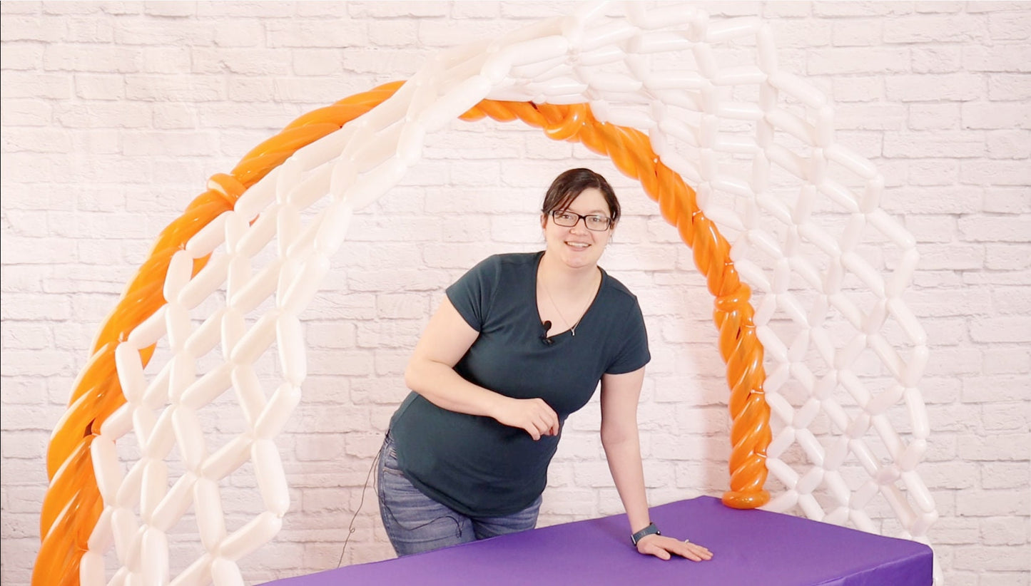 Balloon Basketball Hoop Arch Tutorial and Plans | Digital Balloon Recipe